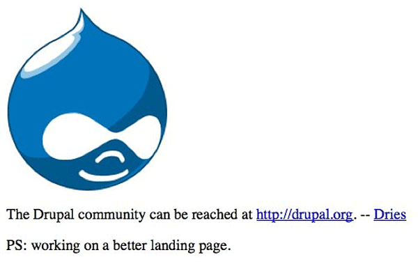 Сайт drupal.com будет обновлён