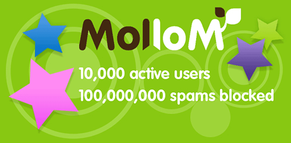 Моллом заблокировал 100 000 000 попыток добавить спам