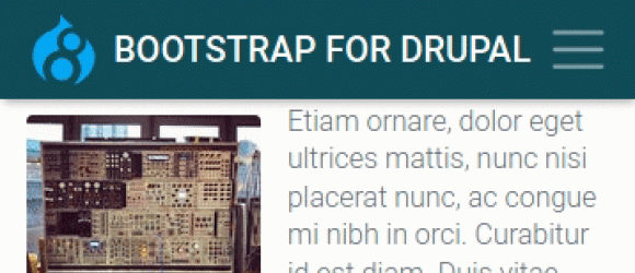 Drupal – Bootstrap for Drupal