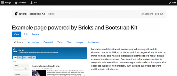 Drupal – Bootstrap Kit