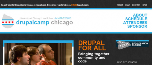 Drupal – Conference Organizing Distribution