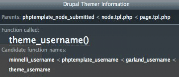 Drupal – Theme developer