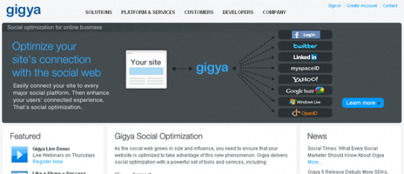Drupal – Gigya - Social optimization