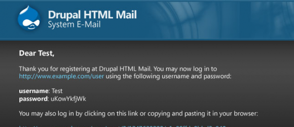 Drupal – HTML Mail
