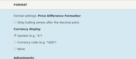 Drupal – Price Difference Formatter